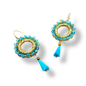 Anello del mare azzurro chiaro