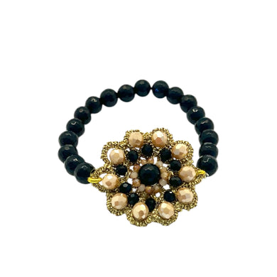 Bracelet Dhalia Black