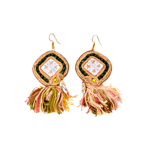Majolica earrings