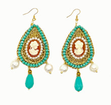 Load image into Gallery viewer, Cameo Earrings